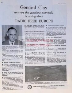 Gen. Lucius D. Clay o roli Radia Wolna Europa, 1954 r.-image