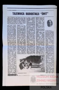 Zofia Korbońska o tajemnicy radiostacji „Świt", 1992 r.-image